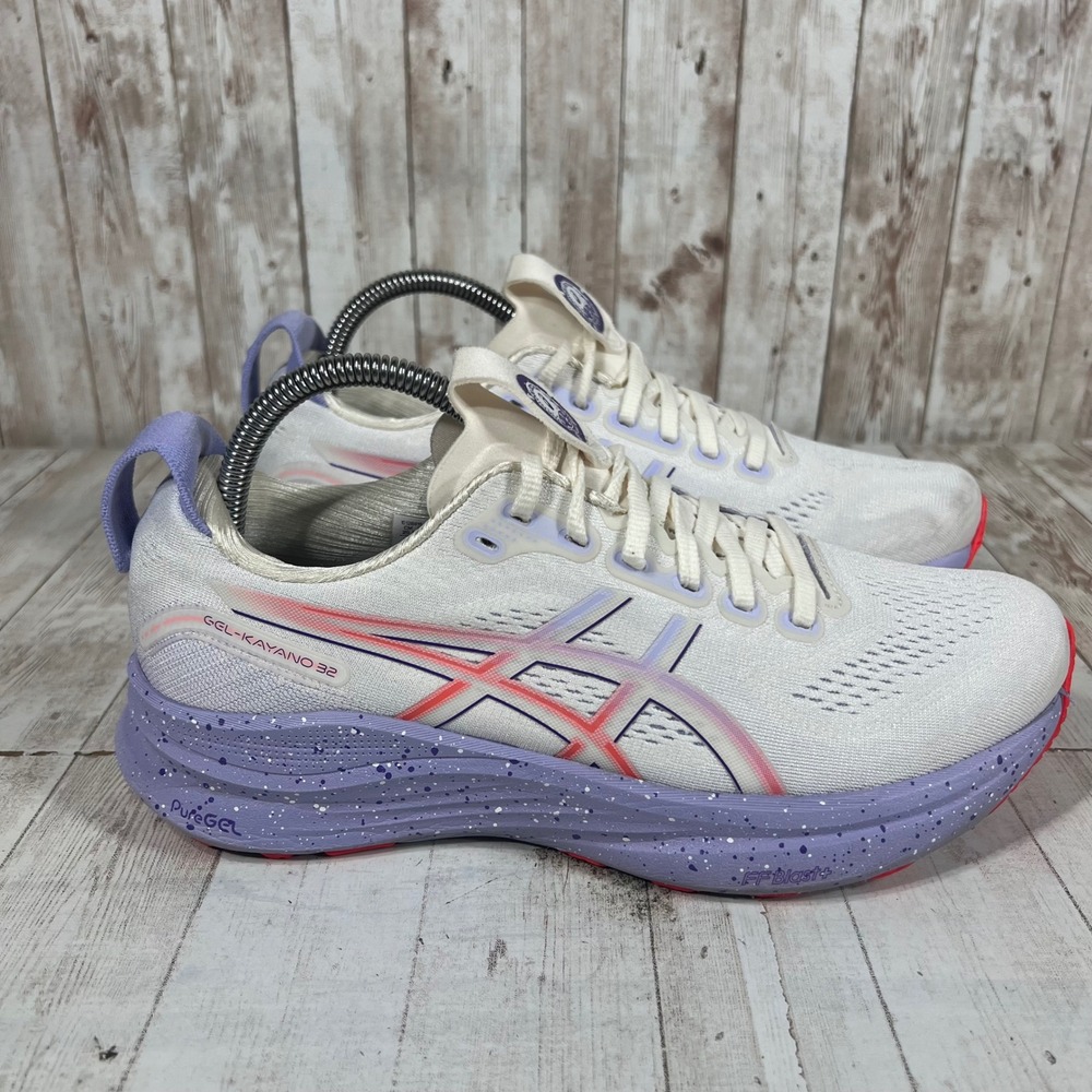 Asics Gel-Kayano 30 Tokyo Collection White Purple Coral Sneakers 1012B915 8.5